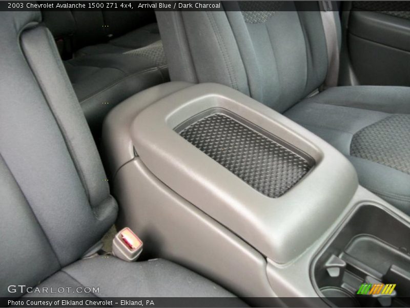 Arrival Blue / Dark Charcoal 2003 Chevrolet Avalanche 1500 Z71 4x4
