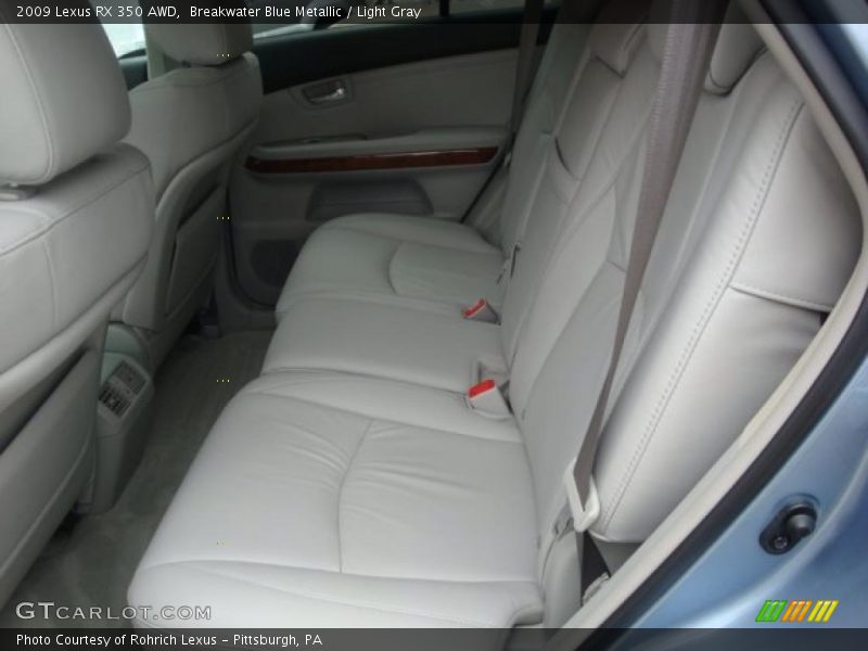  2009 RX 350 AWD Light Gray Interior