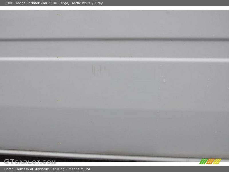Arctic White / Gray 2006 Dodge Sprinter Van 2500 Cargo