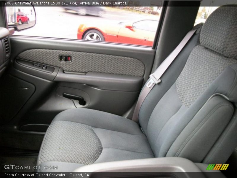 Arrival Blue / Dark Charcoal 2003 Chevrolet Avalanche 1500 Z71 4x4