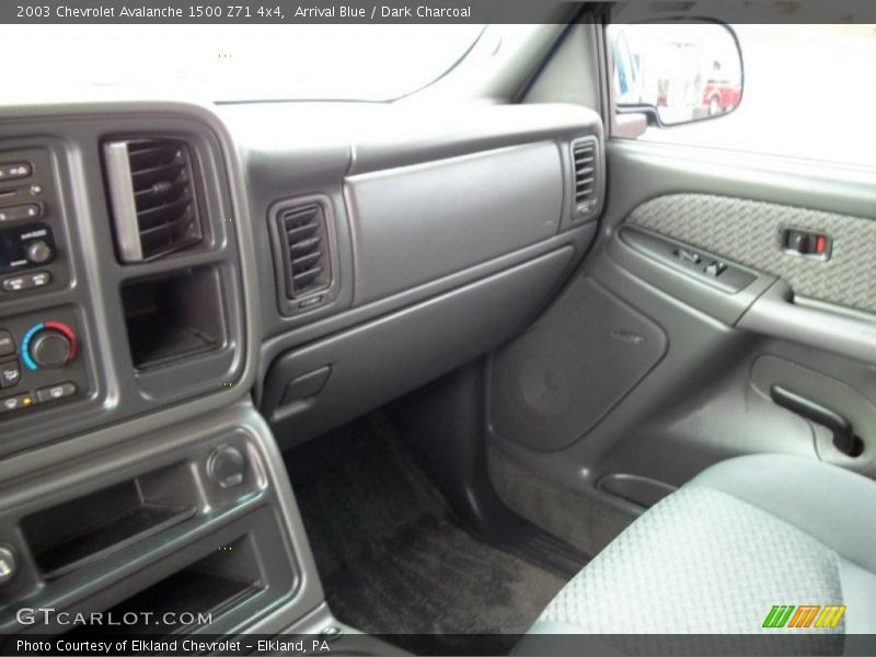 Arrival Blue / Dark Charcoal 2003 Chevrolet Avalanche 1500 Z71 4x4