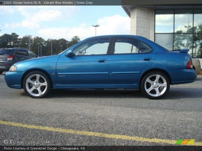  2003 Sentra SE-R Vibrant Blue Metallic