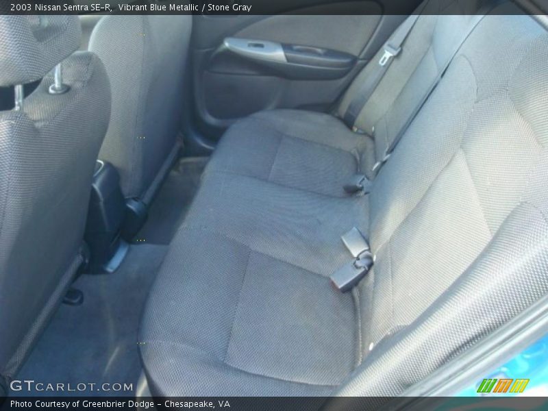  2003 Sentra SE-R Stone Gray Interior