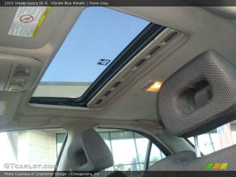 Sunroof of 2003 Sentra SE-R