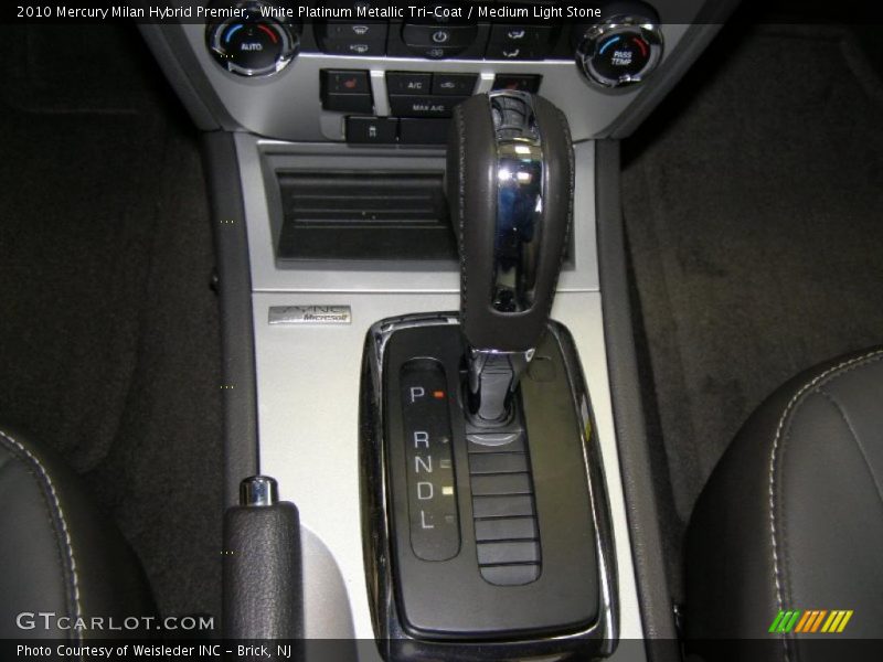  2010 Milan Hybrid Premier Aisin Powersplit e-CVT Automatic Shifter