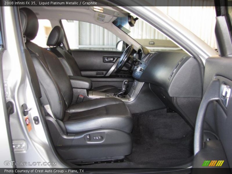 Liquid Platinum Metallic / Graphite 2008 Infiniti FX 35
