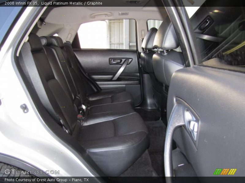 Liquid Platinum Metallic / Graphite 2008 Infiniti FX 35
