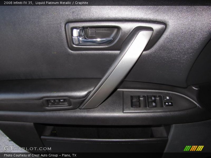 Liquid Platinum Metallic / Graphite 2008 Infiniti FX 35