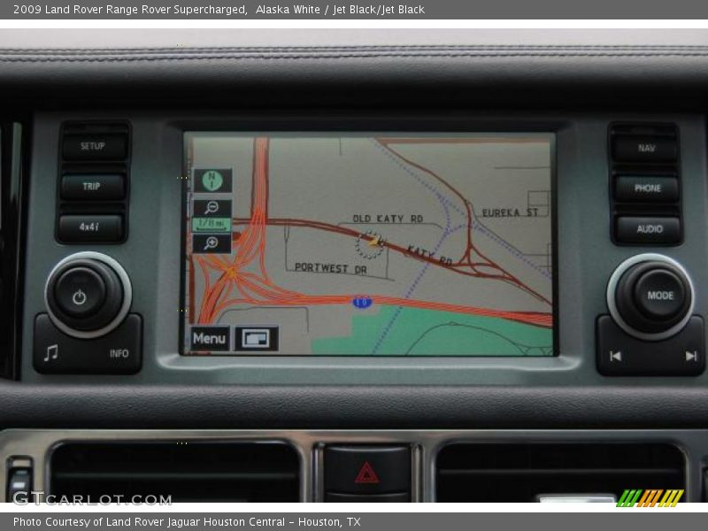 Navigation of 2009 Range Rover Supercharged