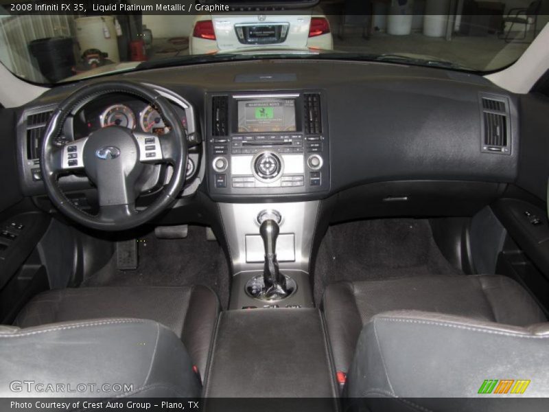 Liquid Platinum Metallic / Graphite 2008 Infiniti FX 35