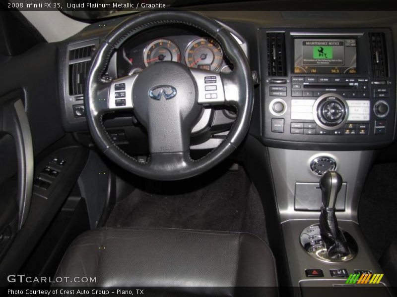 Liquid Platinum Metallic / Graphite 2008 Infiniti FX 35