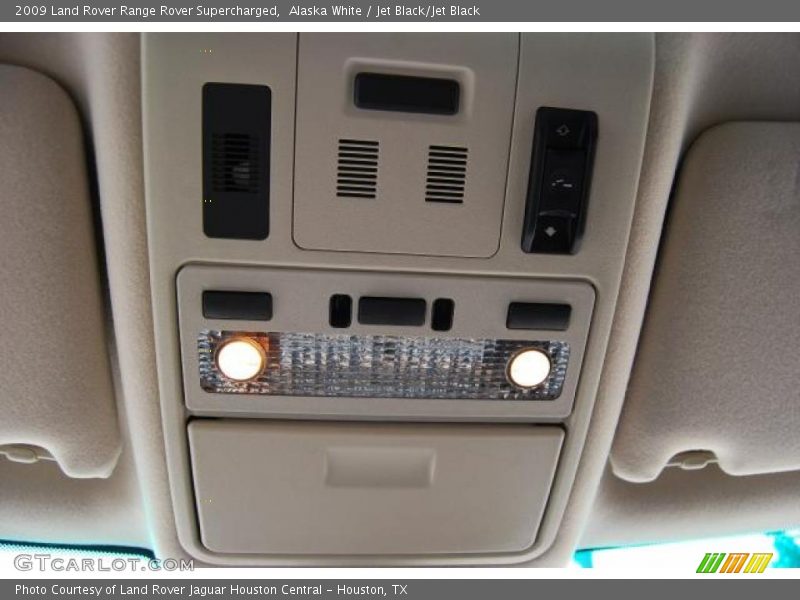 Alaska White / Jet Black/Jet Black 2009 Land Rover Range Rover Supercharged