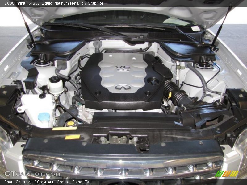 Liquid Platinum Metallic / Graphite 2008 Infiniti FX 35