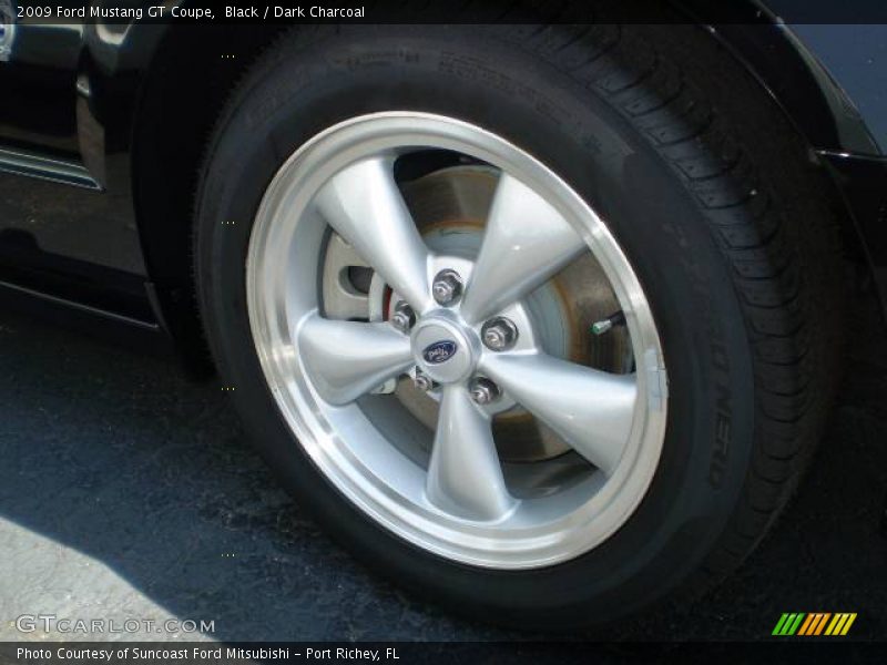 Black / Dark Charcoal 2009 Ford Mustang GT Coupe