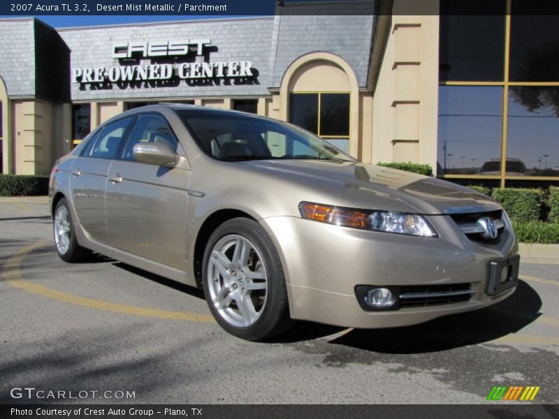 Desert Mist Metallic / Parchment 2007 Acura TL 3.2