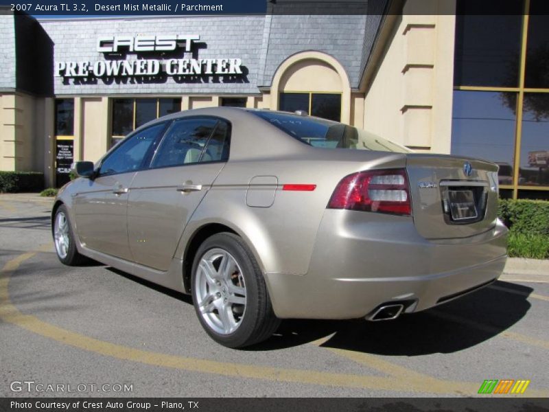 Desert Mist Metallic / Parchment 2007 Acura TL 3.2