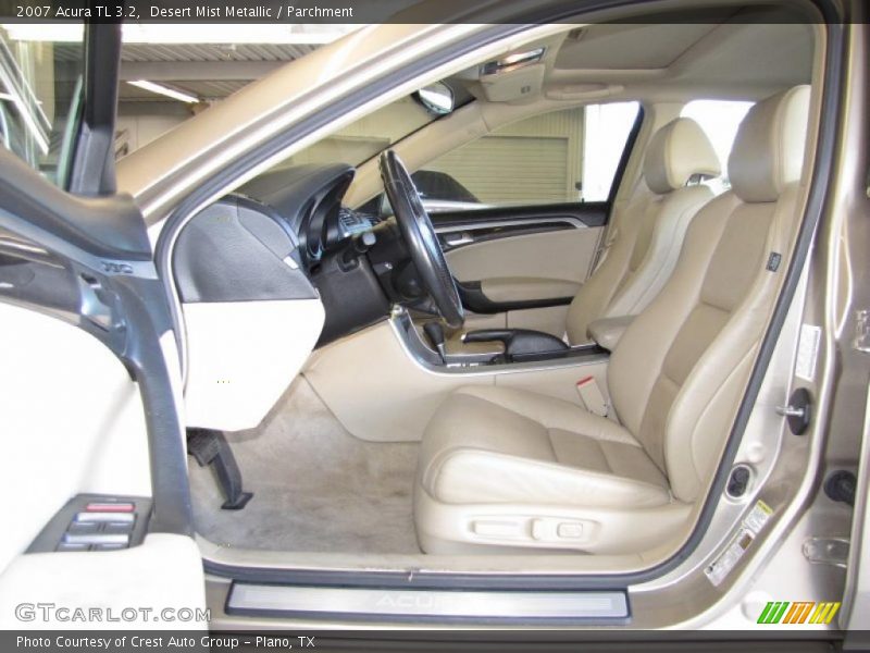 Desert Mist Metallic / Parchment 2007 Acura TL 3.2