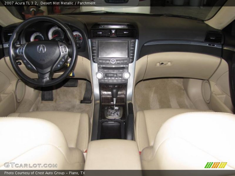 Desert Mist Metallic / Parchment 2007 Acura TL 3.2