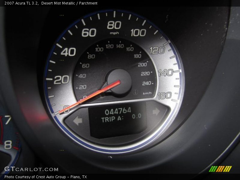 Desert Mist Metallic / Parchment 2007 Acura TL 3.2
