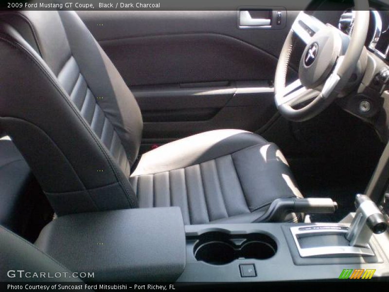 Black / Dark Charcoal 2009 Ford Mustang GT Coupe