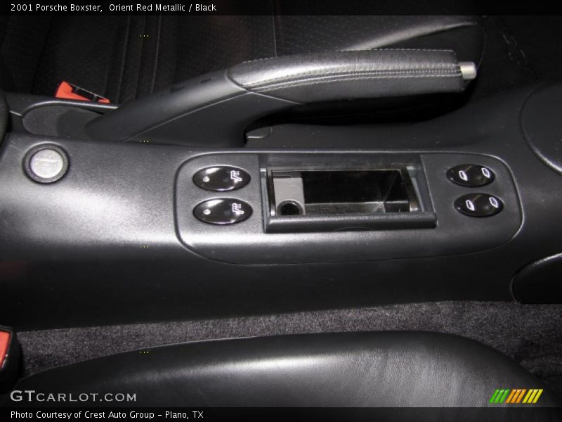 Controls of 2001 Boxster 