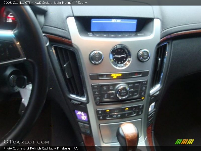 Light Platinum / Ebony 2008 Cadillac CTS 4 AWD Sedan