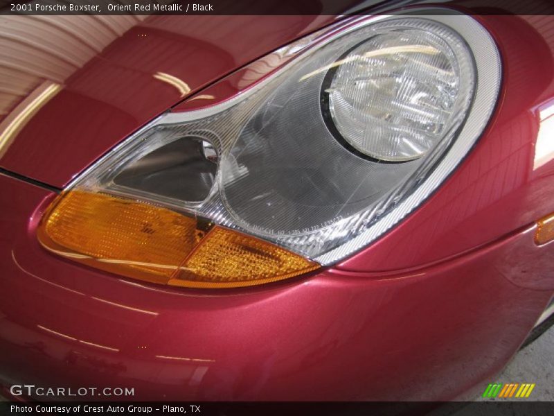 Orient Red Metallic / Black 2001 Porsche Boxster