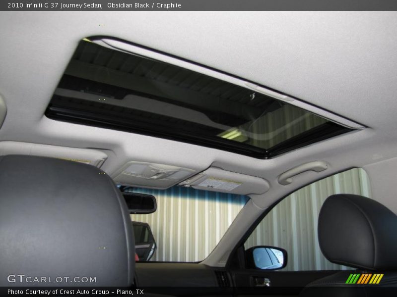 Obsidian Black / Graphite 2010 Infiniti G 37 Journey Sedan