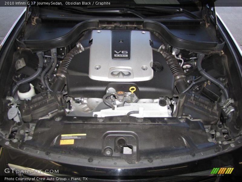 Obsidian Black / Graphite 2010 Infiniti G 37 Journey Sedan