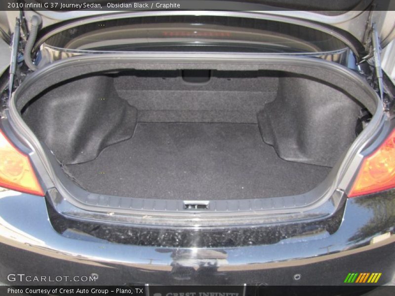  2010 G 37 Journey Sedan Trunk