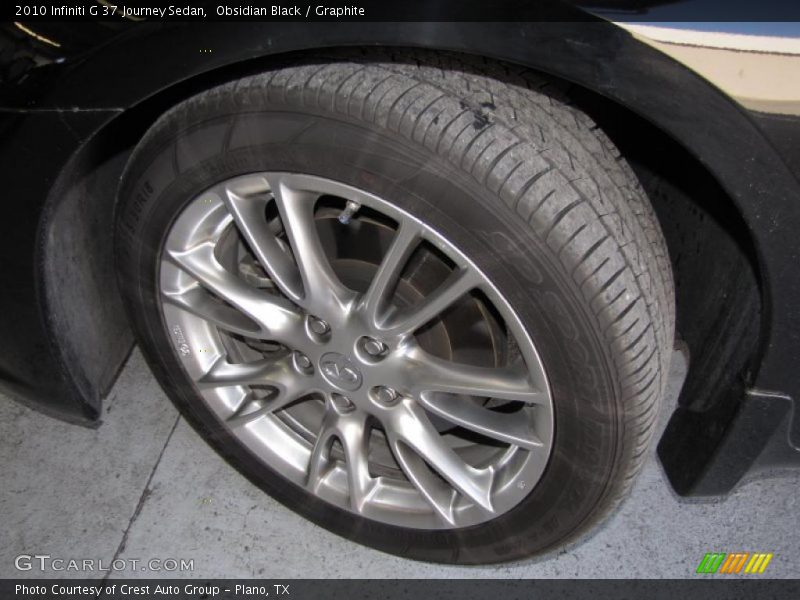 Obsidian Black / Graphite 2010 Infiniti G 37 Journey Sedan