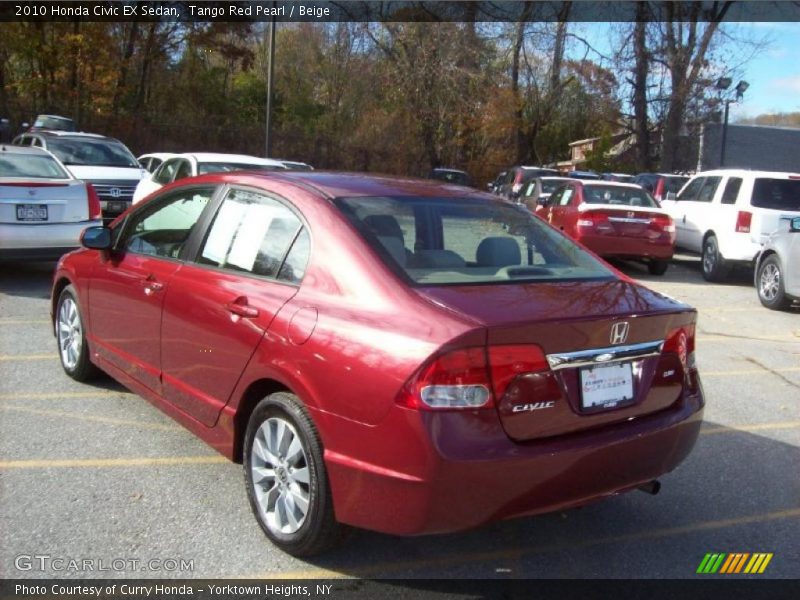  2010 Civic EX Sedan Tango Red Pearl