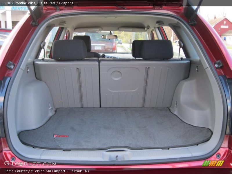 Salsa Red / Graphite 2007 Pontiac Vibe