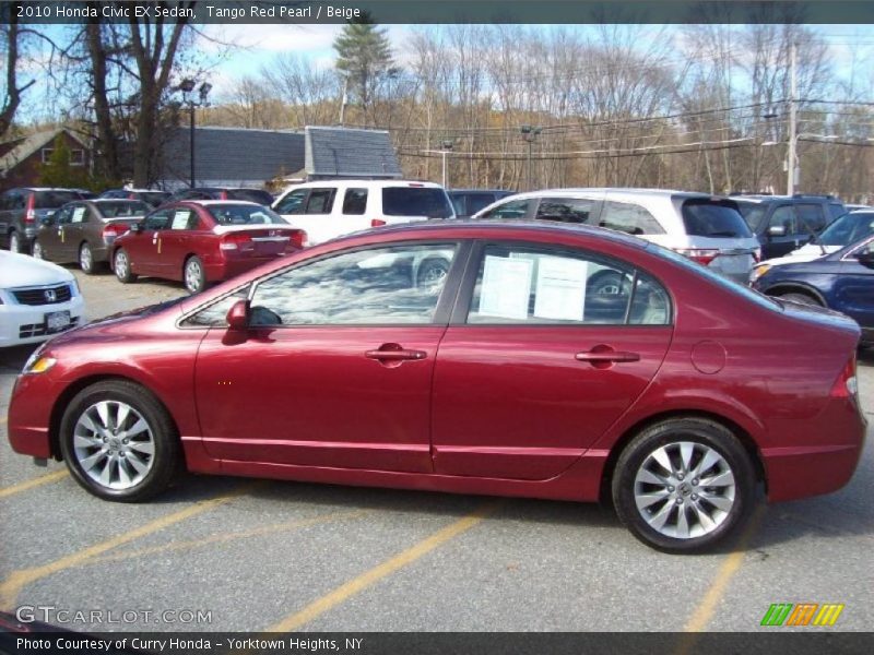  2010 Civic EX Sedan Tango Red Pearl