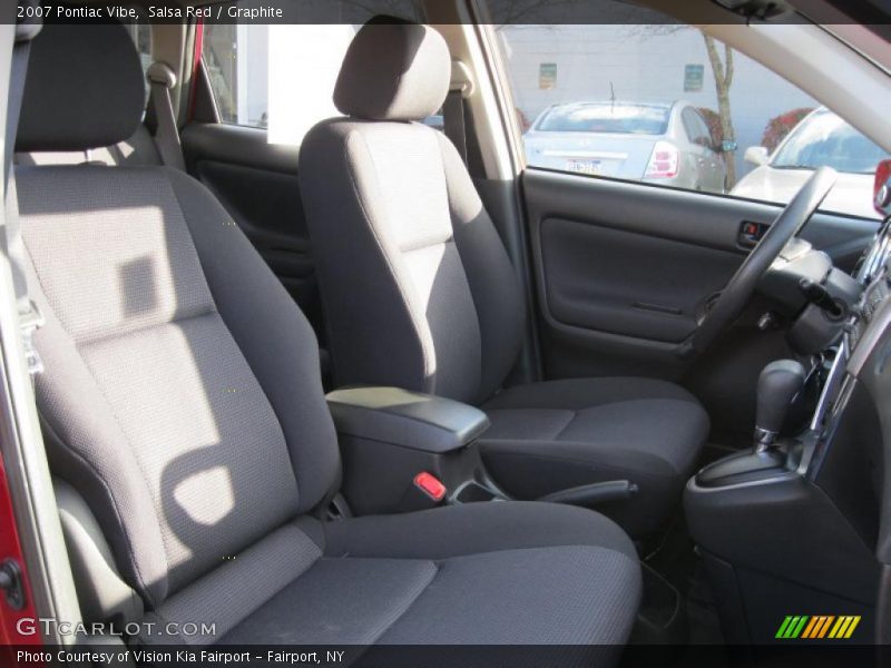 Salsa Red / Graphite 2007 Pontiac Vibe