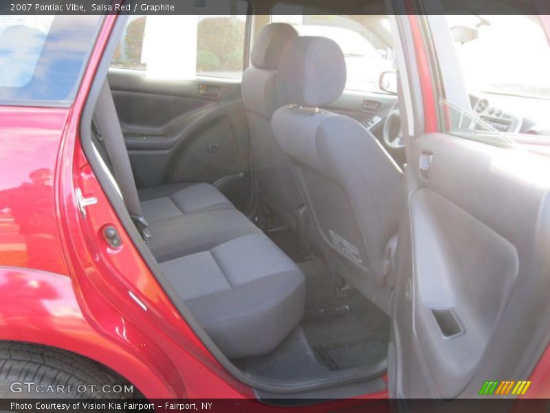 Salsa Red / Graphite 2007 Pontiac Vibe