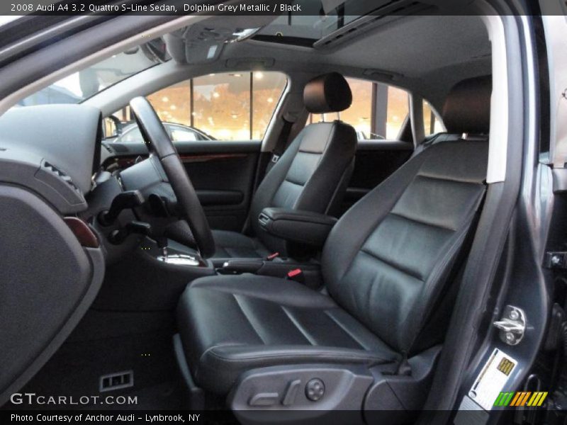  2008 A4 3.2 Quattro S-Line Sedan Black Interior