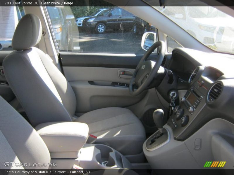  2010 Rondo LX Beige Interior