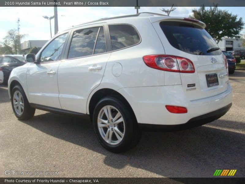  2010 Santa Fe Limited Pearl White