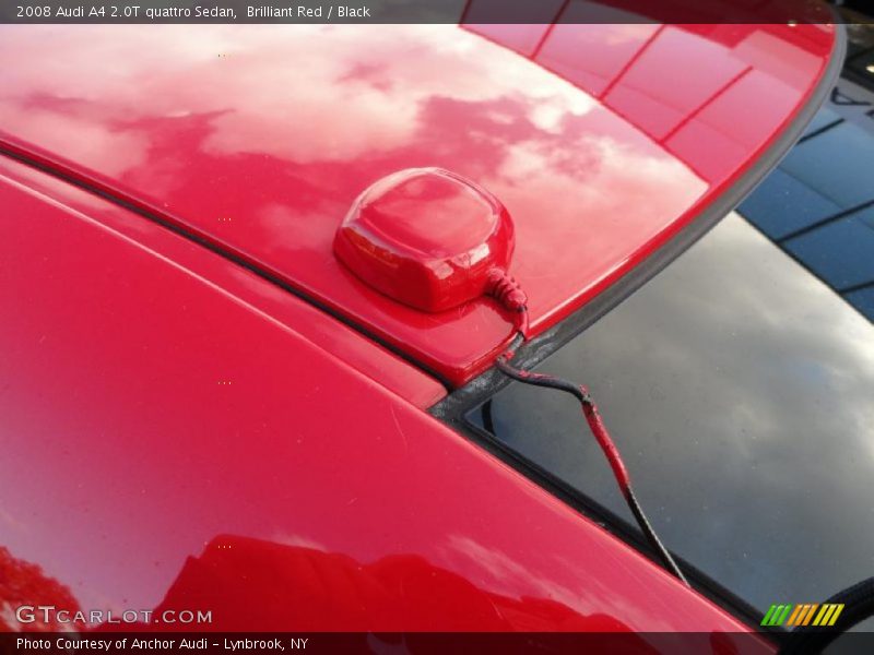 Brilliant Red / Black 2008 Audi A4 2.0T quattro Sedan