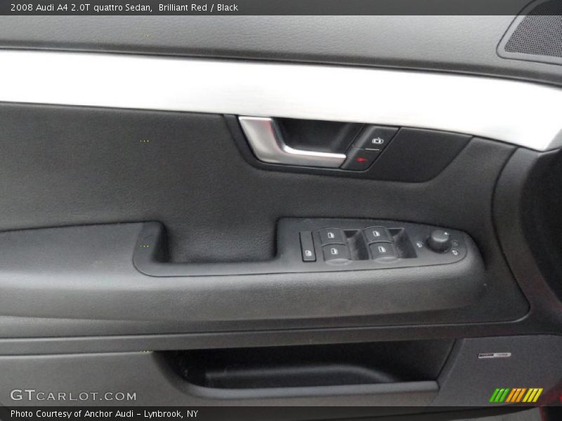 Brilliant Red / Black 2008 Audi A4 2.0T quattro Sedan