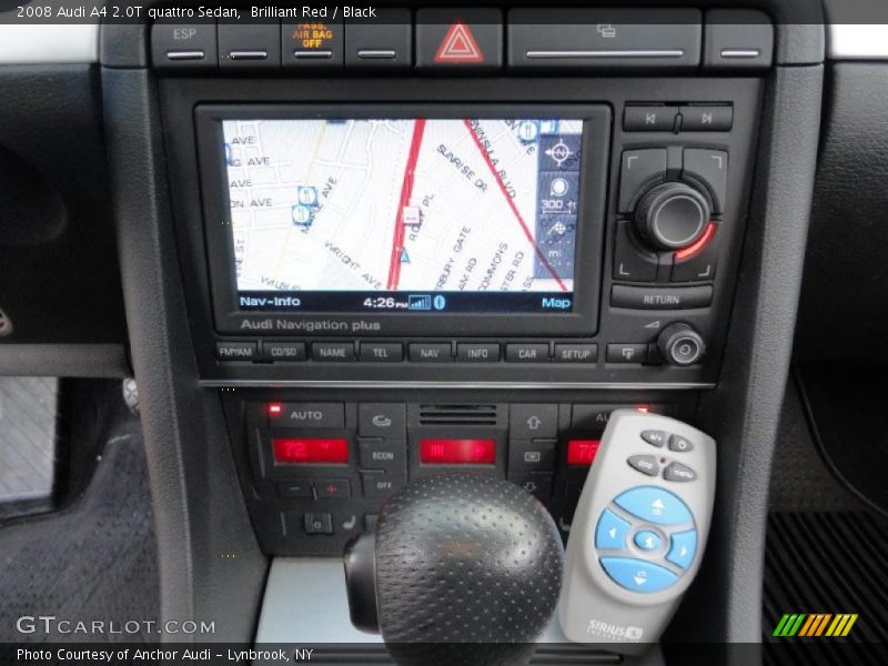 Navigation of 2008 A4 2.0T quattro Sedan