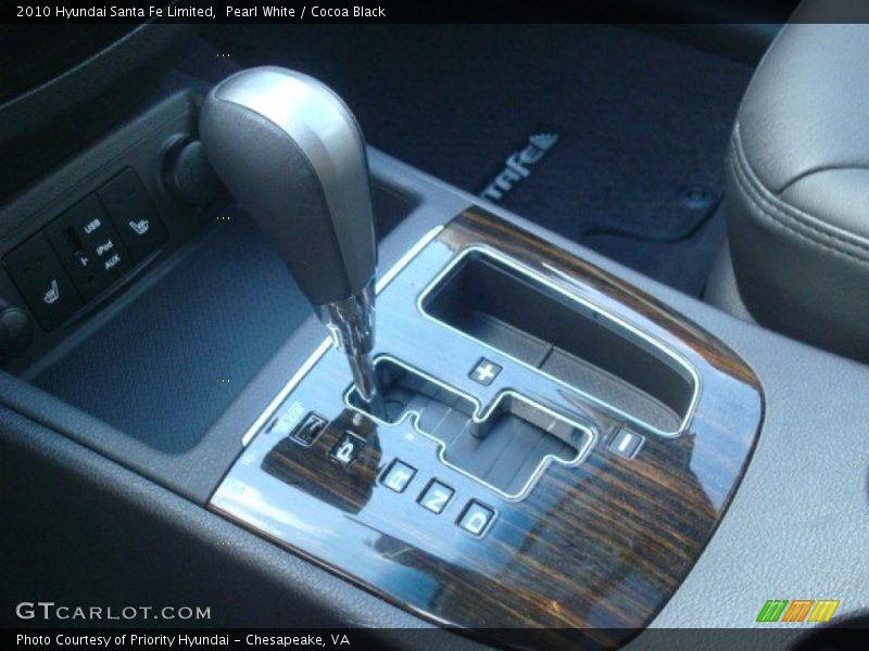  2010 Santa Fe Limited 6 Speed Shiftronic Automatic Shifter