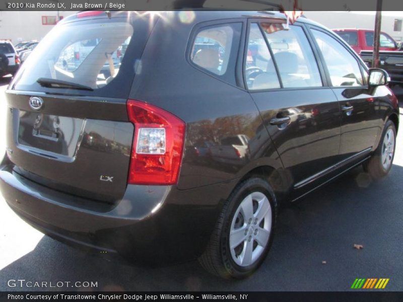 Java Brown / Beige 2010 Kia Rondo LX