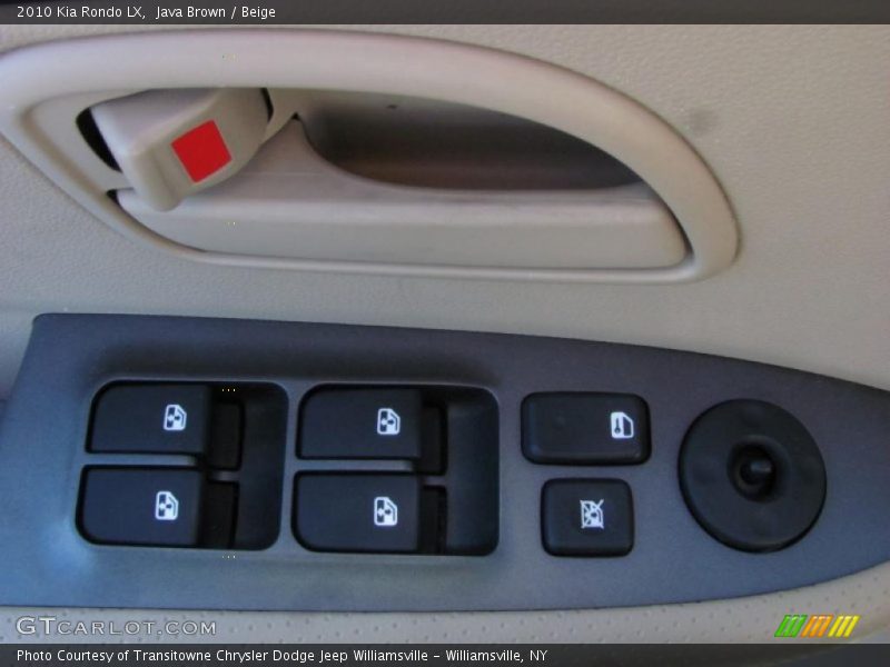 Java Brown / Beige 2010 Kia Rondo LX
