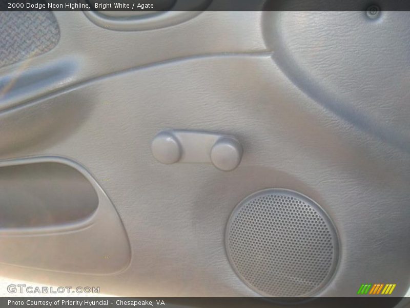 Bright White / Agate 2000 Dodge Neon Highline