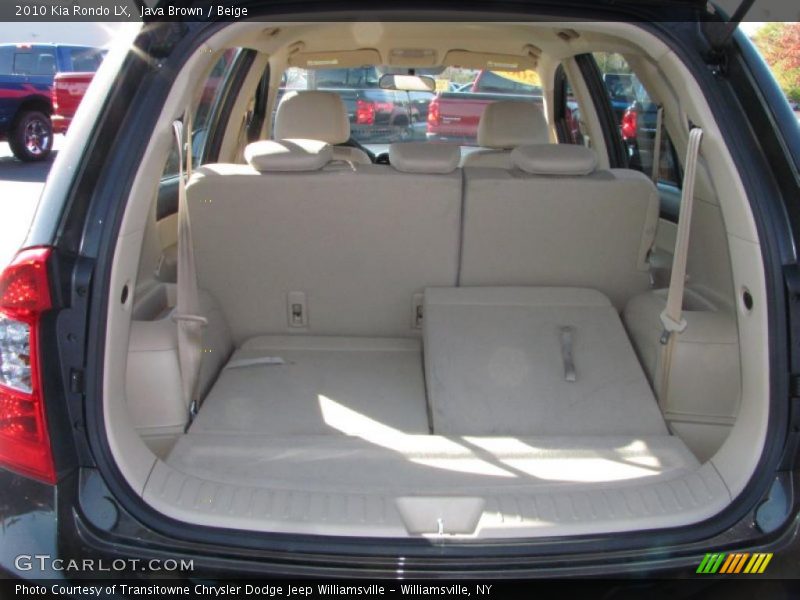 Java Brown / Beige 2010 Kia Rondo LX