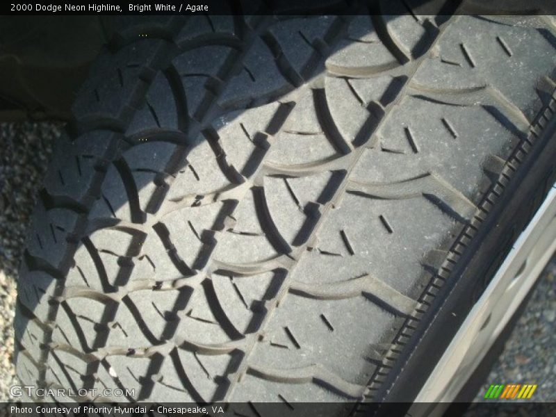 Bright White / Agate 2000 Dodge Neon Highline
