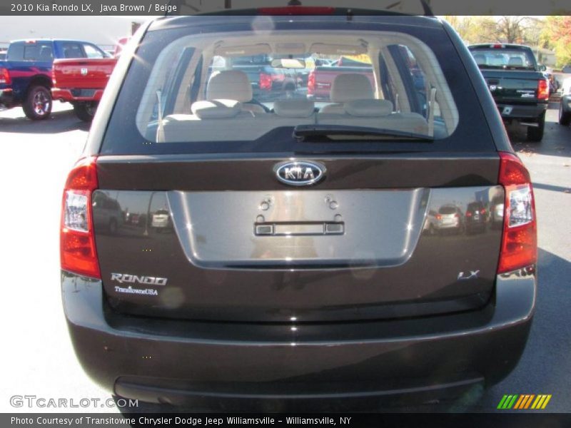 Java Brown / Beige 2010 Kia Rondo LX