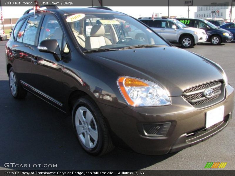 Java Brown / Beige 2010 Kia Rondo LX